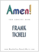 cover Amen! Concert Band sheet music cover